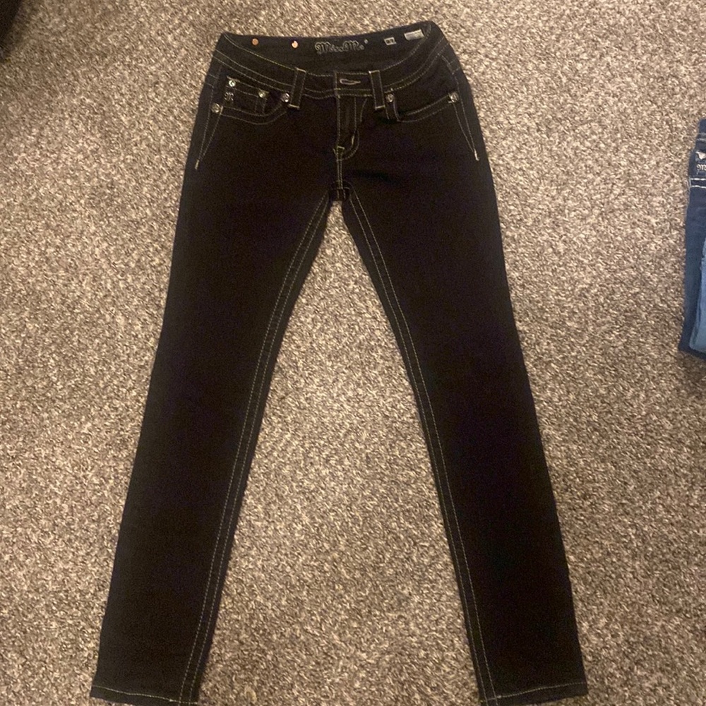 Miss Me black jeans. Size 27.